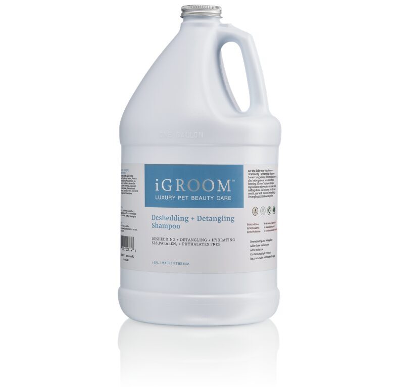 iGroom Deshedding + Detangling Pet Shampoo, 3.78L - šampūns suņiem un kaķiem